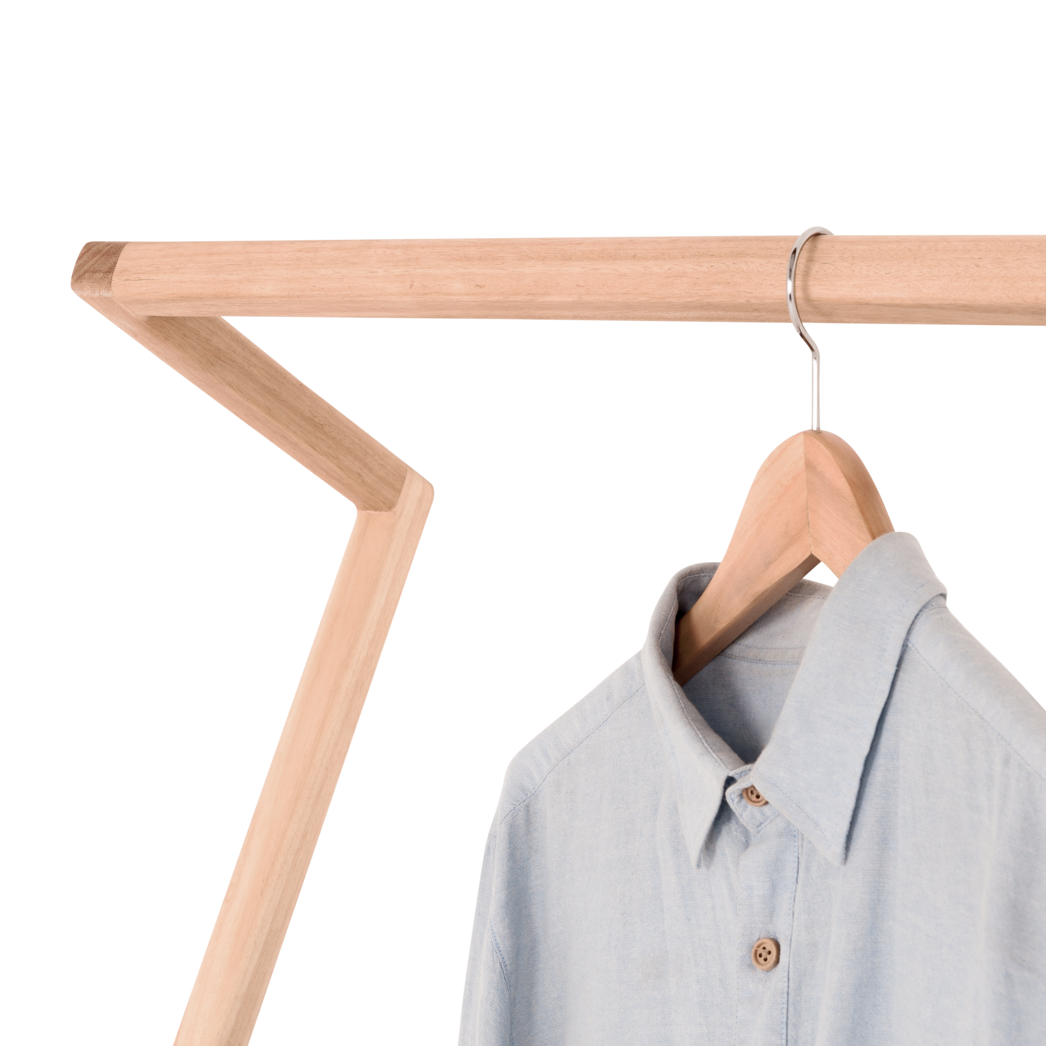 Leaning clothes rack sale